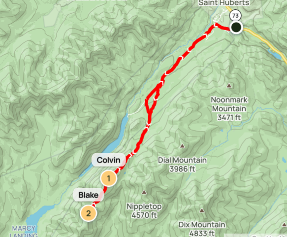 Colvin Blake Map