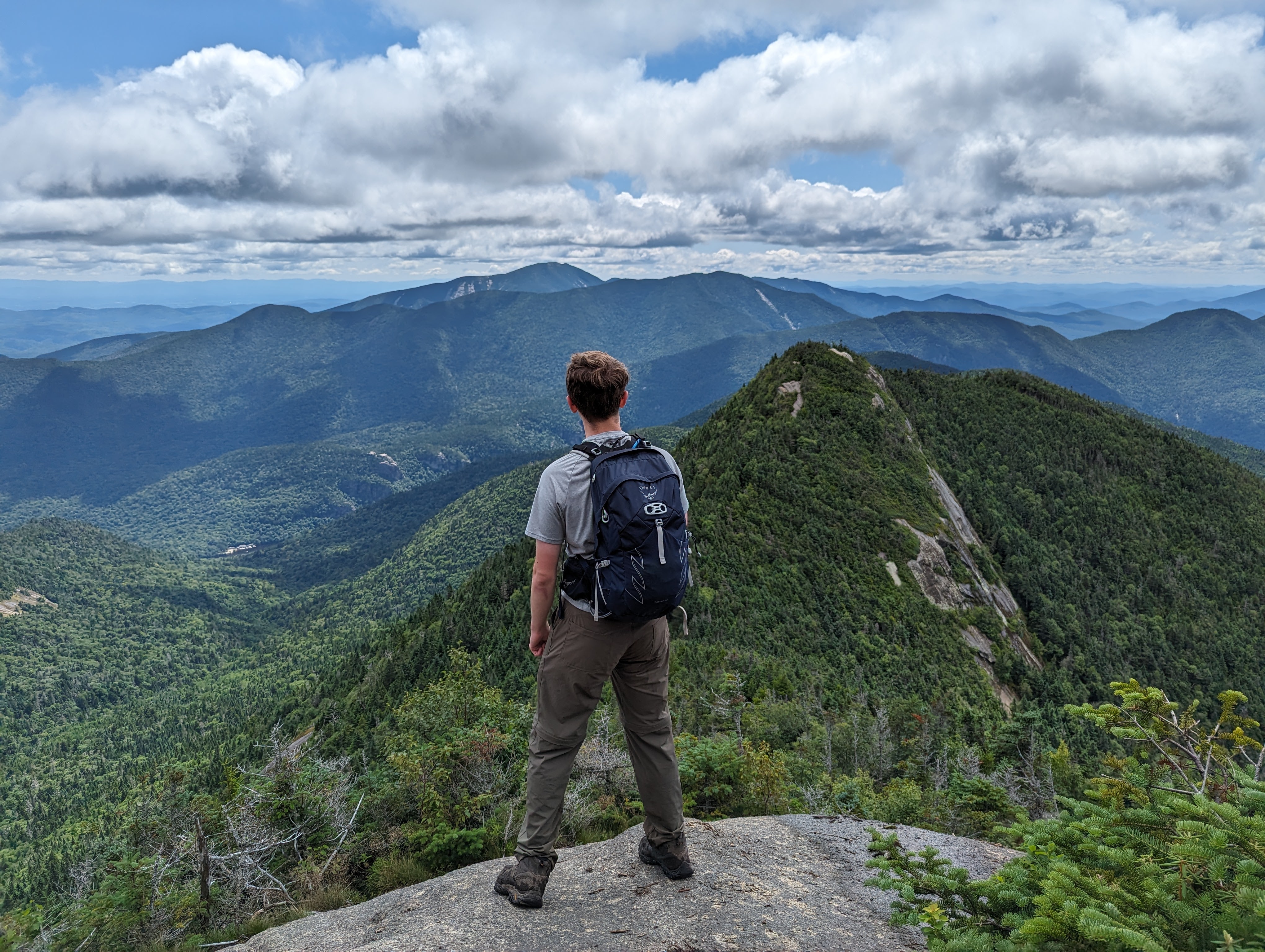 Looking Towards Pyramid Peak